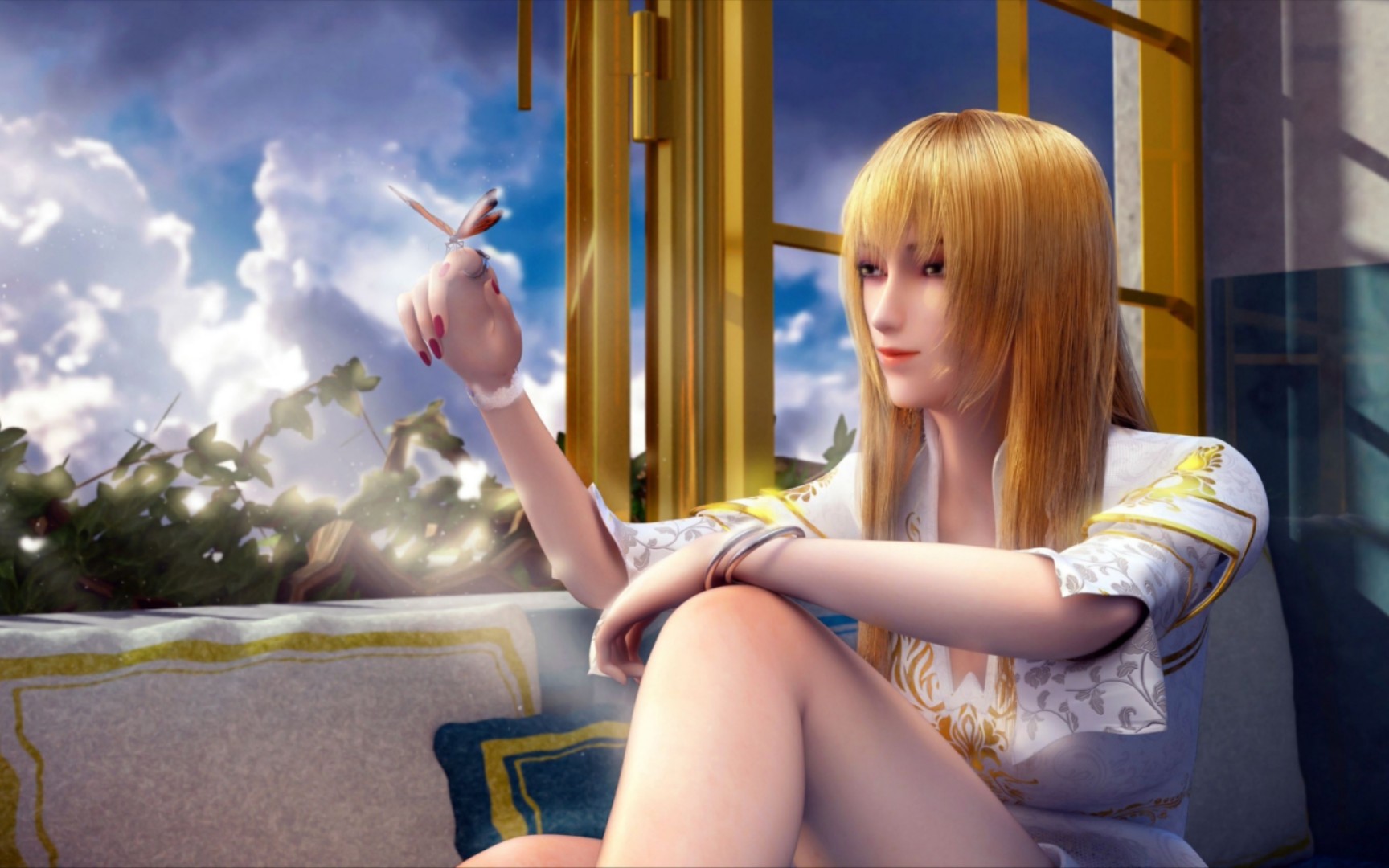 天使彦去见蔷薇三