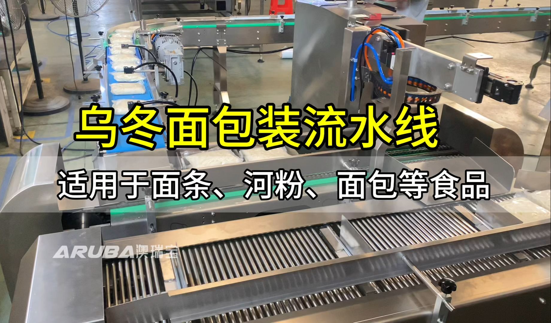 面条自动包装理料线 面条包装机 乌冬面包装机
