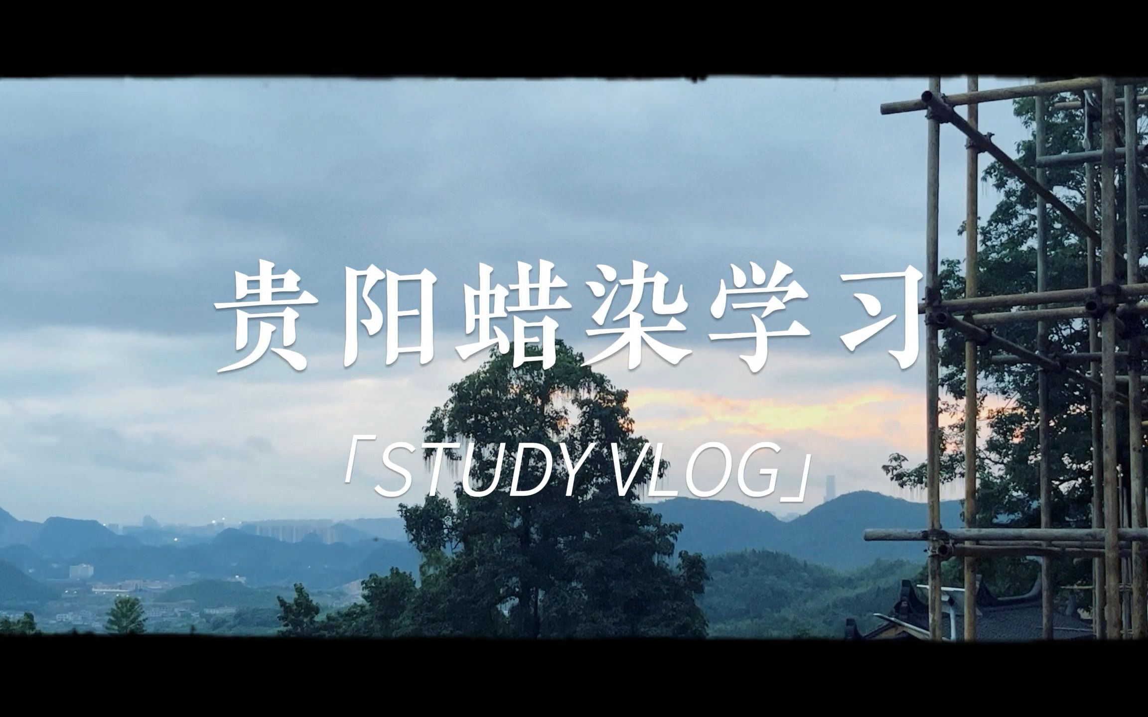 VLOG系列 ‖【到山里去学习】——非遗蜡染手艺人可不好当!(内含蓝靛建缸教程)哔哩哔哩bilibili