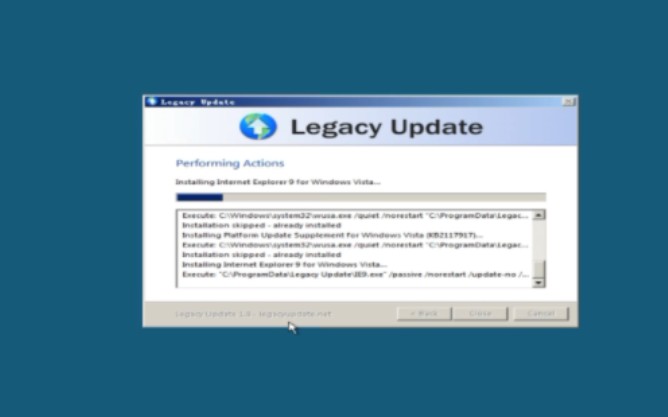 LegacyUpdate更新Windows Server 2008哔哩哔哩bilibili