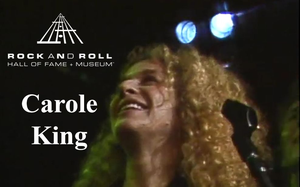 [图]【卡罗尔金1990入驻摇滚名人堂特别献唱】Carole King Live Rock and Roll Hall of Fame Inductions 1990