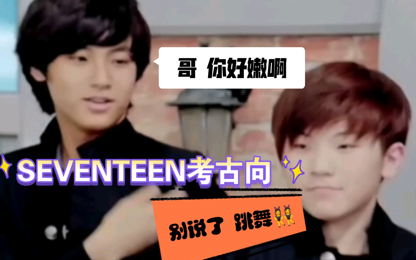 【SEVENTEEN】小十七考古向——出现在mv背景里的小可爱们/崔胜澈金珉奎权顺荣李知勋全圆佑哔哩哔哩bilibili