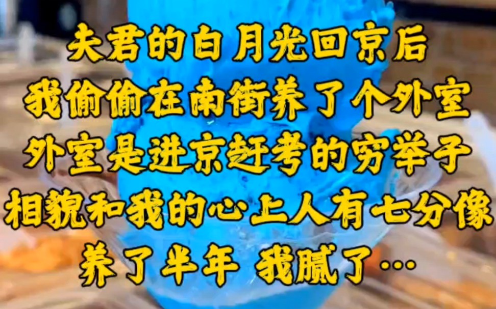 《南茶外室》夫君的白月光回京后 我偷偷在南街养了个外室 外室是进京赶考的穷举子 相貌和我的心上人有七分像 养了半年 我腻了…哔哩哔哩bilibili