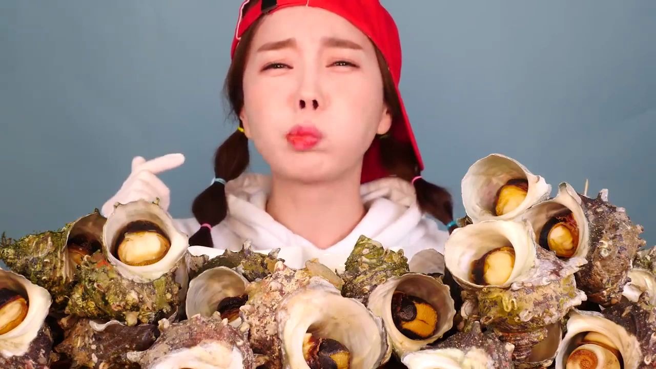 【ssoyoung】中字 大吃特吃大海螺!一次吃到爽!