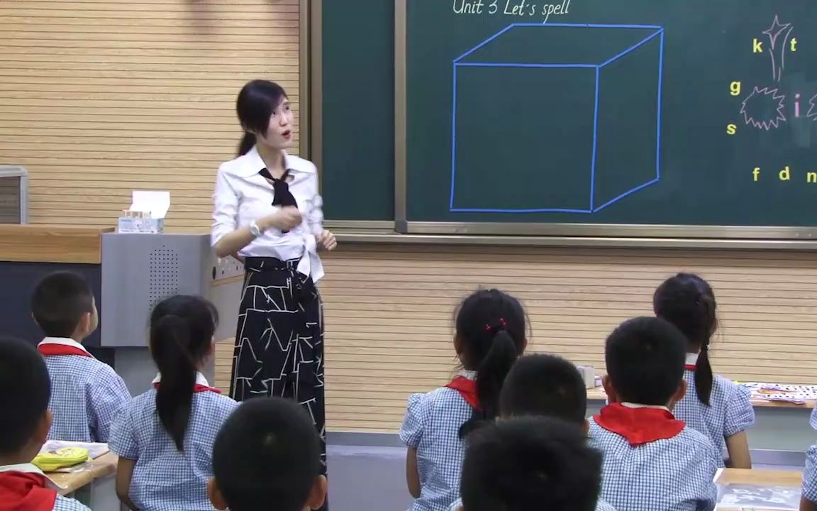 [图]Unit 3 At the zoo《A》陕西戴老师____部级Unit3-Let's spell-公开课优质课-人教版PEP小学英语三下