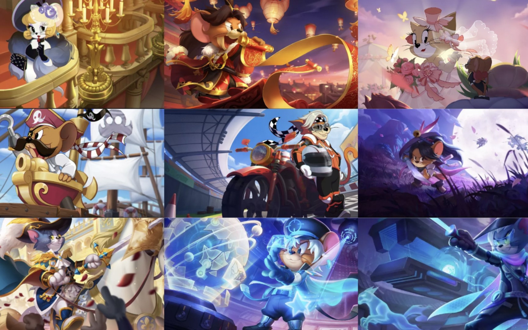 猫鼠皮肤盘点:历届扫货通行证s皮,你最喜欢哪个?