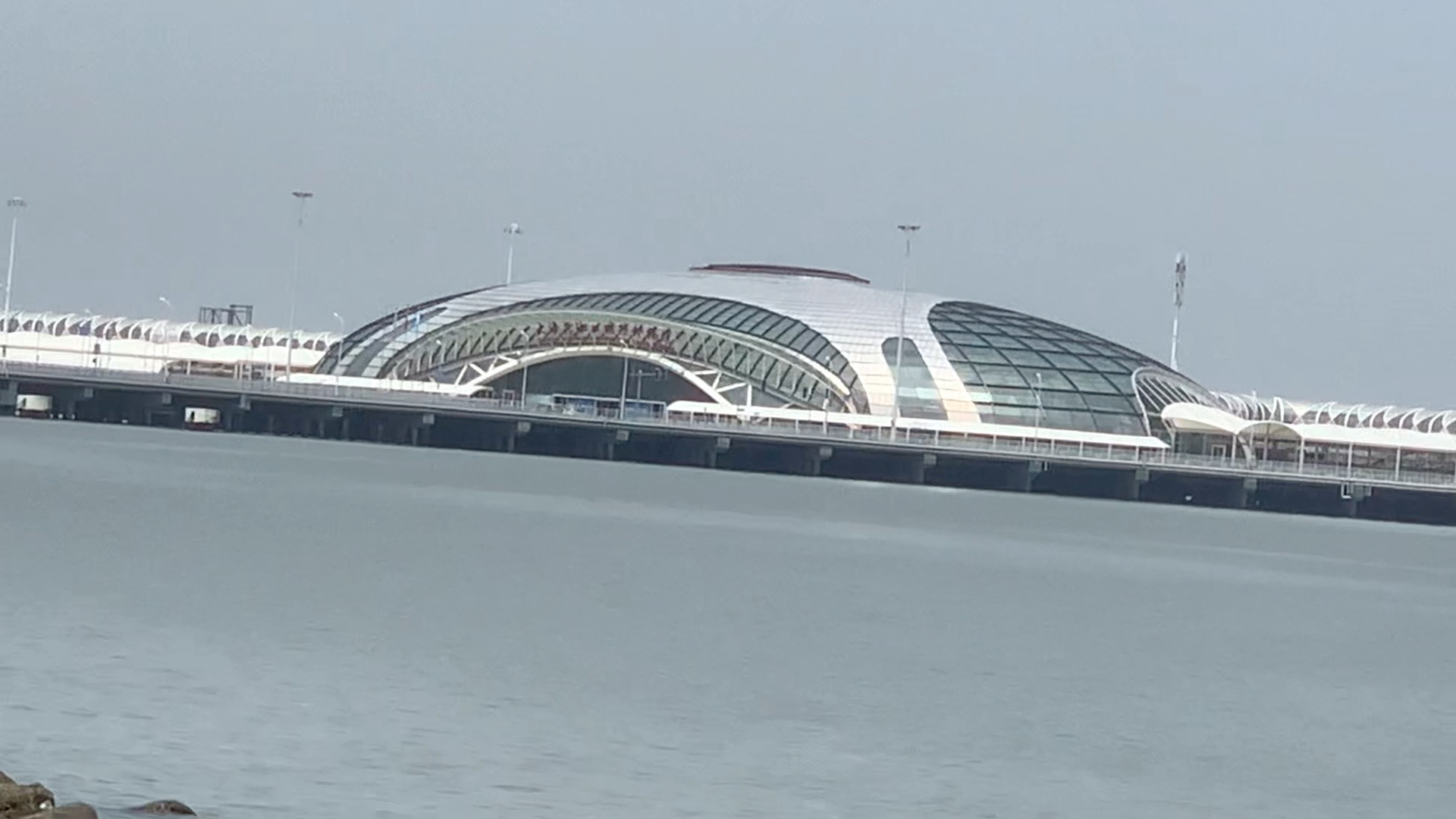 今天来到 宝山区吴淞炮台湾公园