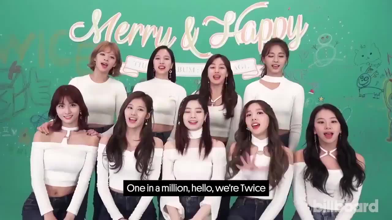 [图]【twice】Billboard宣传 Album Merry & Happy