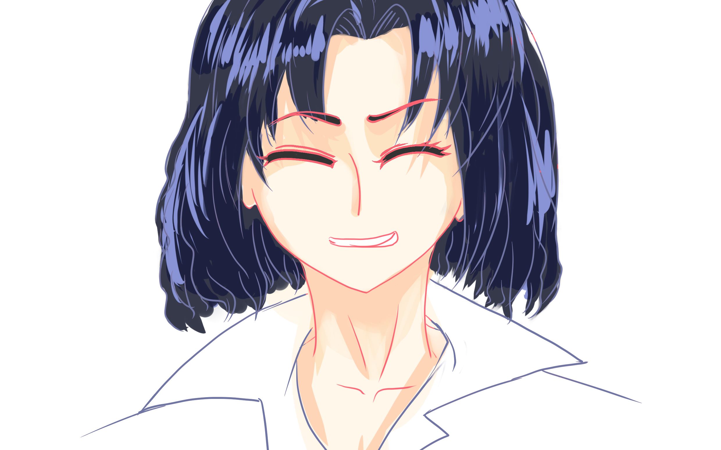 【圣诞之吻】【菜鸡画画】板绘摸鱼 棚町薰