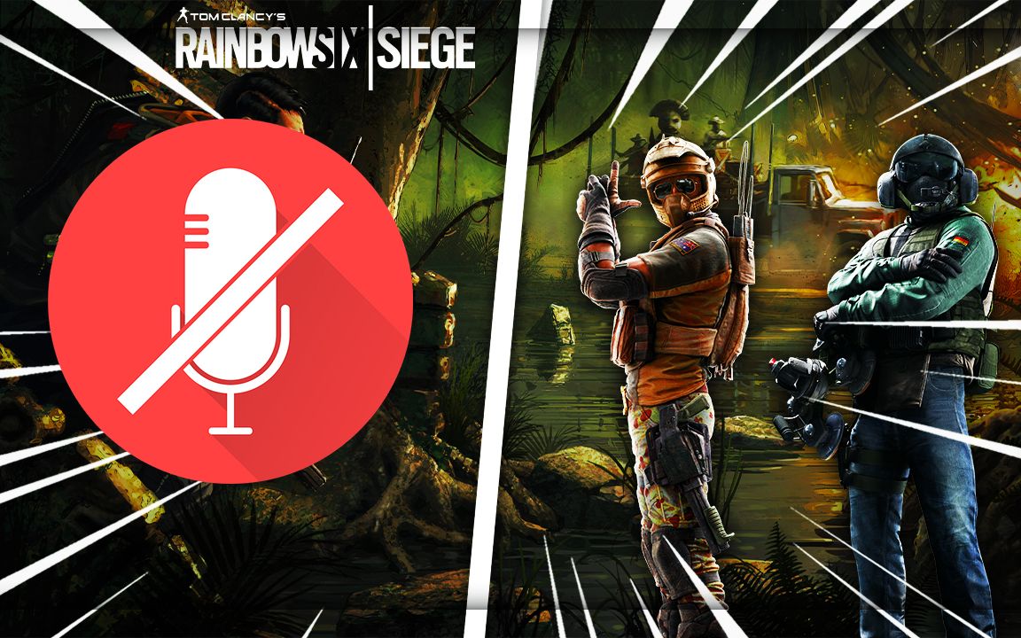 rainbow six: siege 无奈体验没麦克风排位