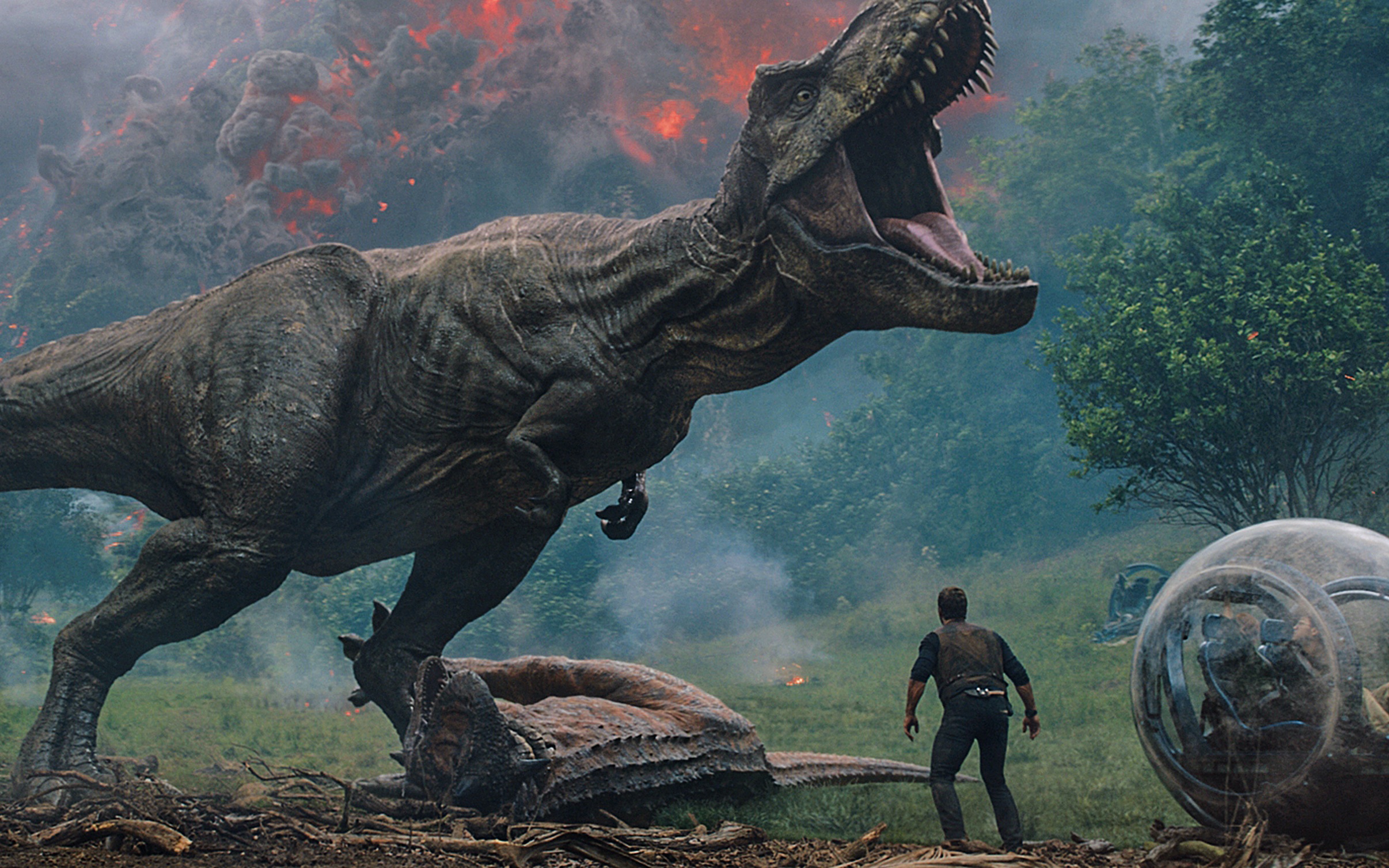 来说说在电影侏罗纪系列中,你印象最深刻的是哪个片段?