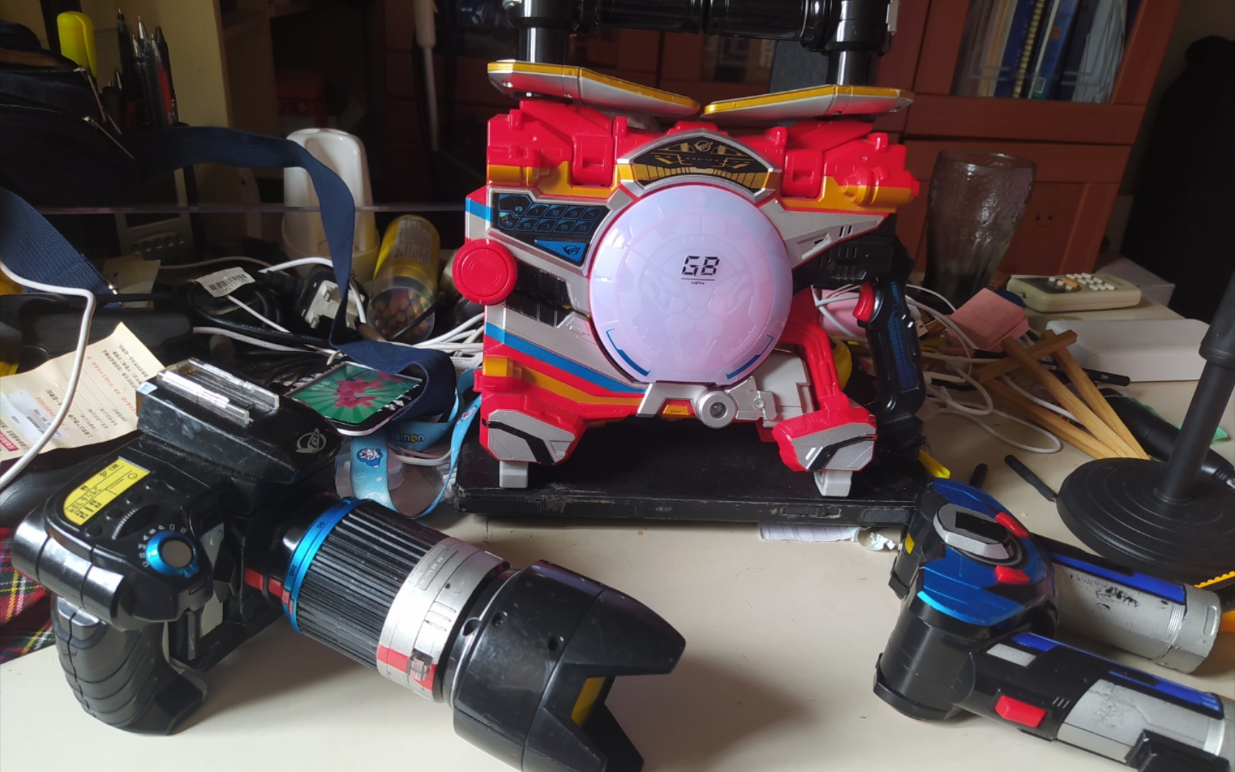 闲鱼上70块钱买到的特命战队武器怎么样 特命战队go buster鬃狮大炮