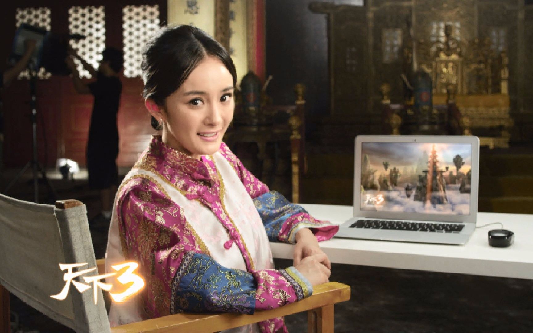 【杨幂】2011网游《天下3》广告及拍摄花絮