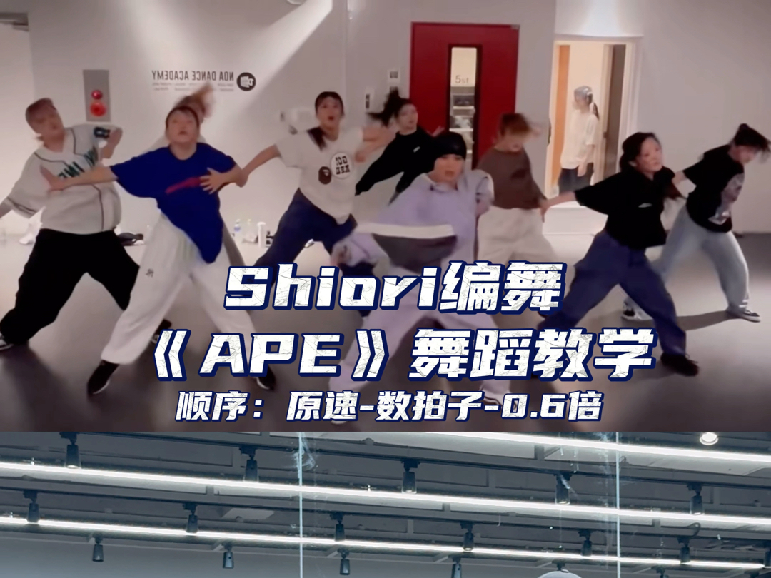 【Day】Shiori编舞《Ape》舞蹈教学哔哩哔哩bilibili