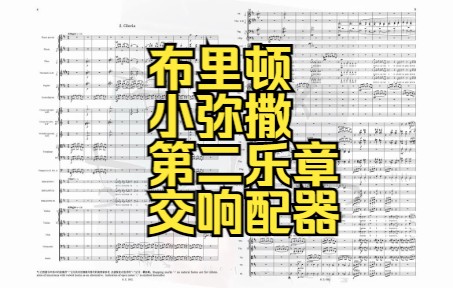 [图]【up主交响配器】【RaOSi】（冷门佳作）布里顿：短弥撒 Missa brevis，Op. 63，第二乐章：Allegro【up主编曲】