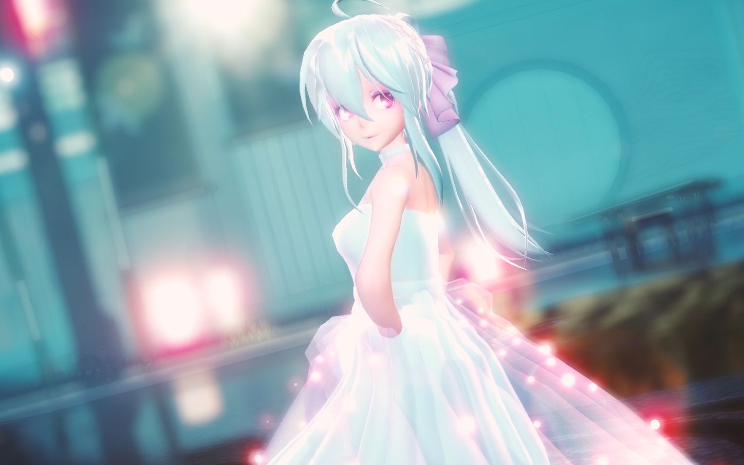 4k弱音mmd亮闪闪的花嫁弱音ohsanta