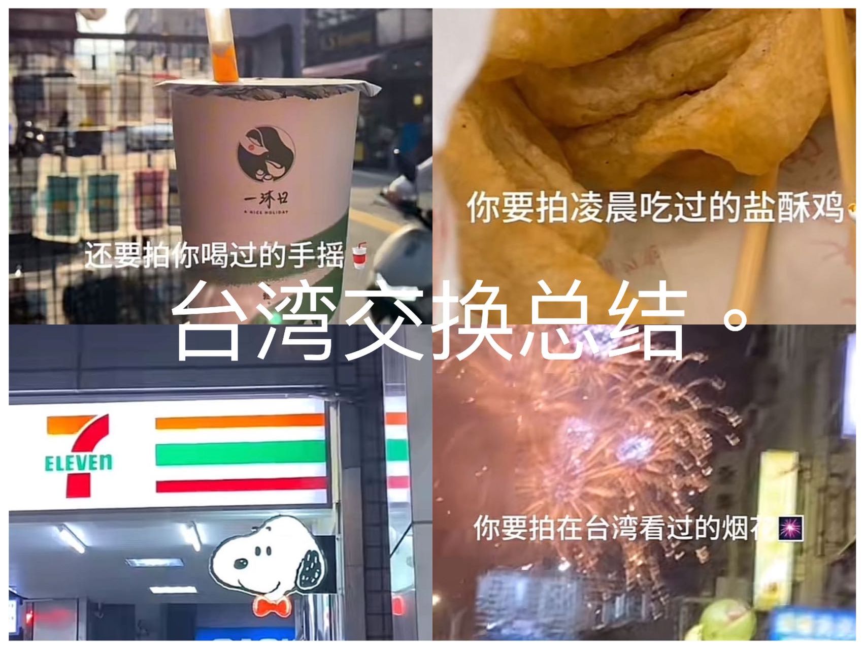 台湾交换总结|你要拍台湾 就不能只拍台湾𐟓𗥓”哩哔哩bilibili