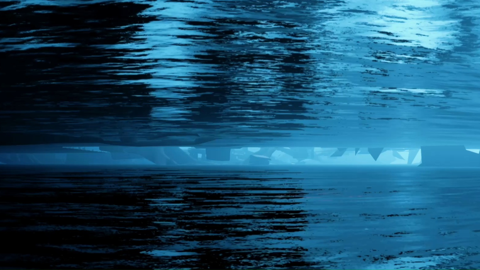 【深蓝7815光遇空镜】适合挂机的镜面湖~ 工作61学习61挂机