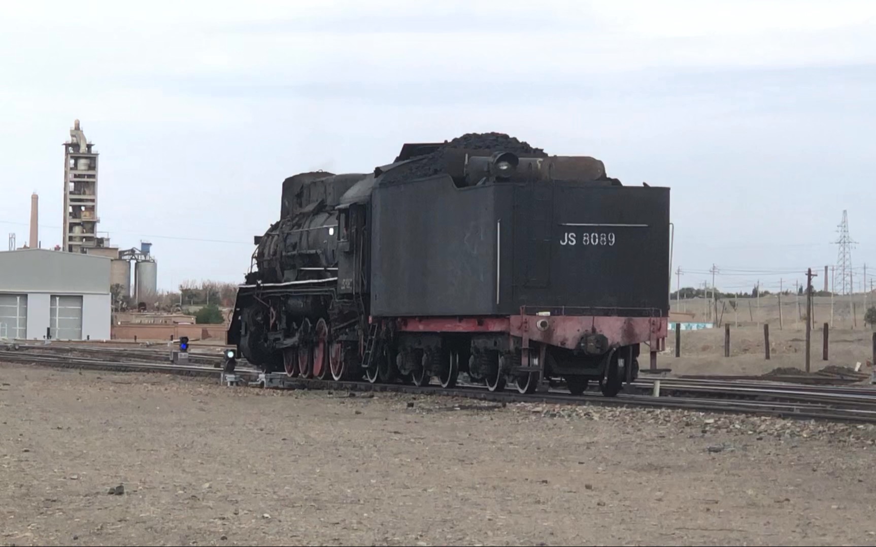 [存货]建设b型8080号机车运销南站调车