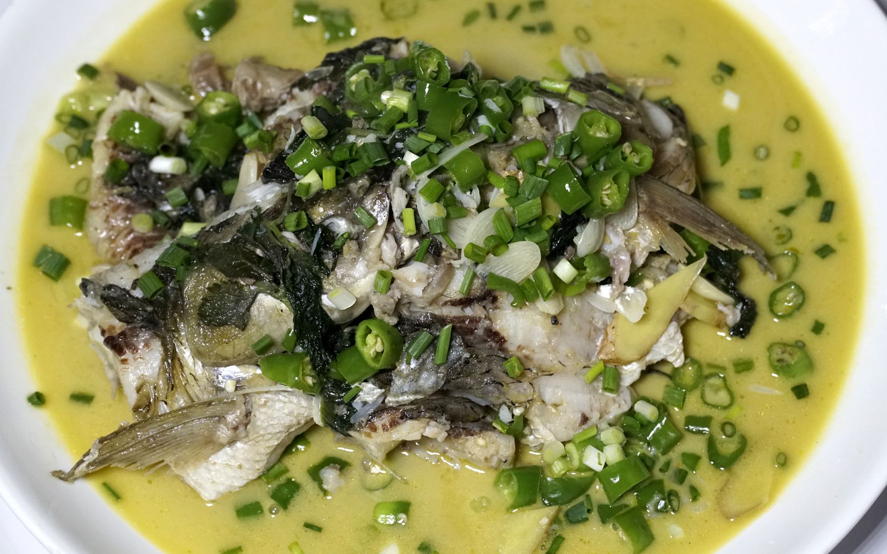 青椒焖草鱼,几只青椒,一条草鱼,肉嫩而不腻,味道鲜美_哔哩哔哩 (゜-゜