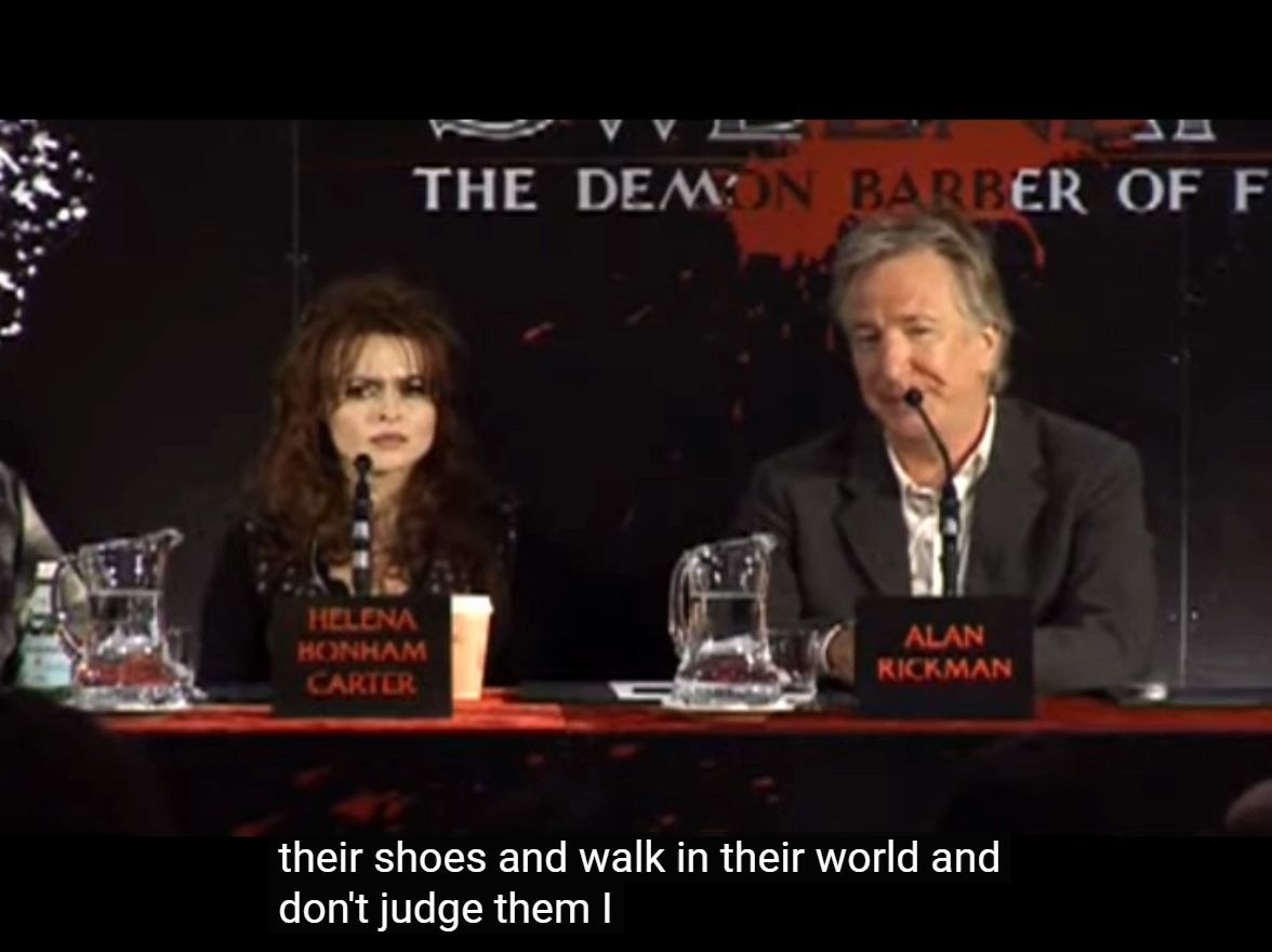 【Alan Rickman】电影《理发师陶德》Press Conference(英文字幕)哔哩哔哩bilibili