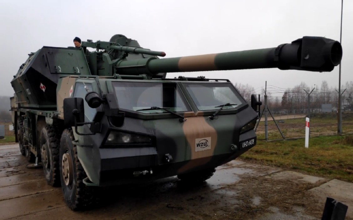 【军事】波兰达纳-m pl 152mm自行火炮测试