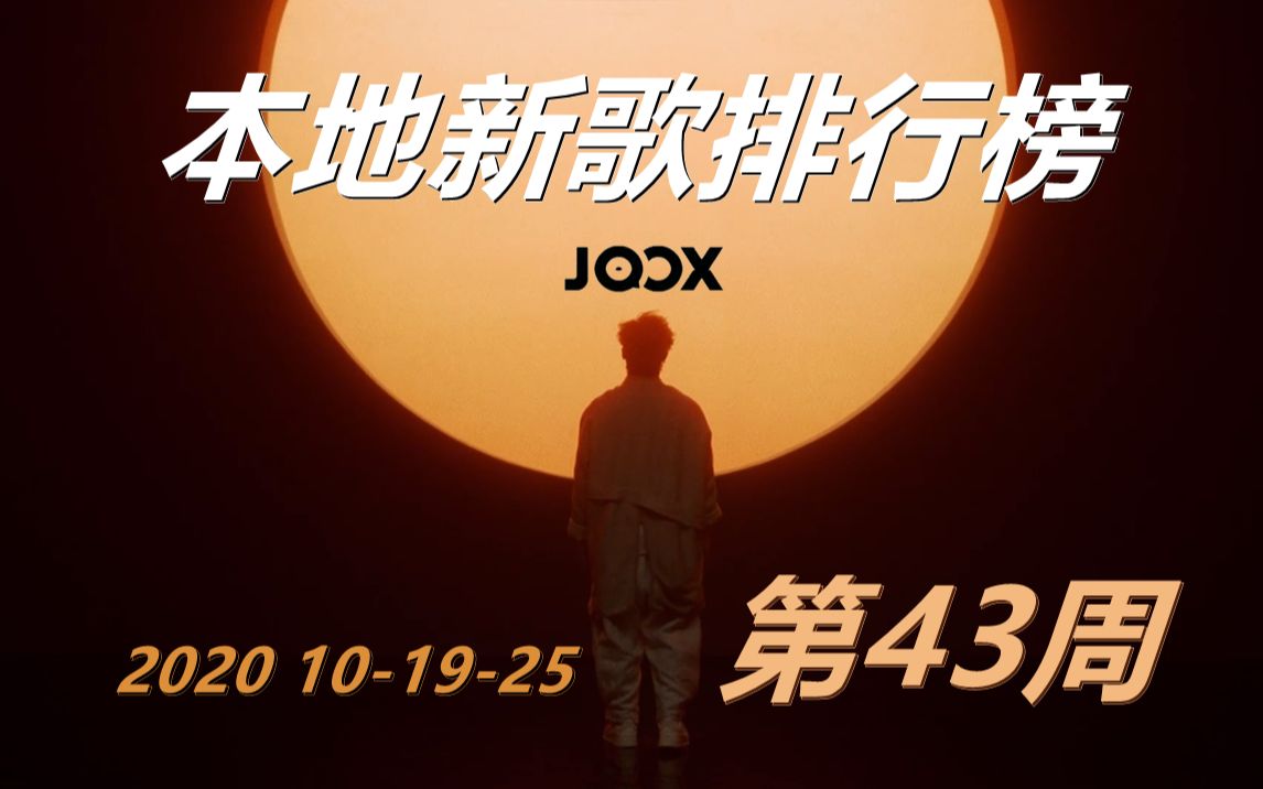 【粤语】joox本地新歌排行榜 《致明日的舞》登场! 2020第43周