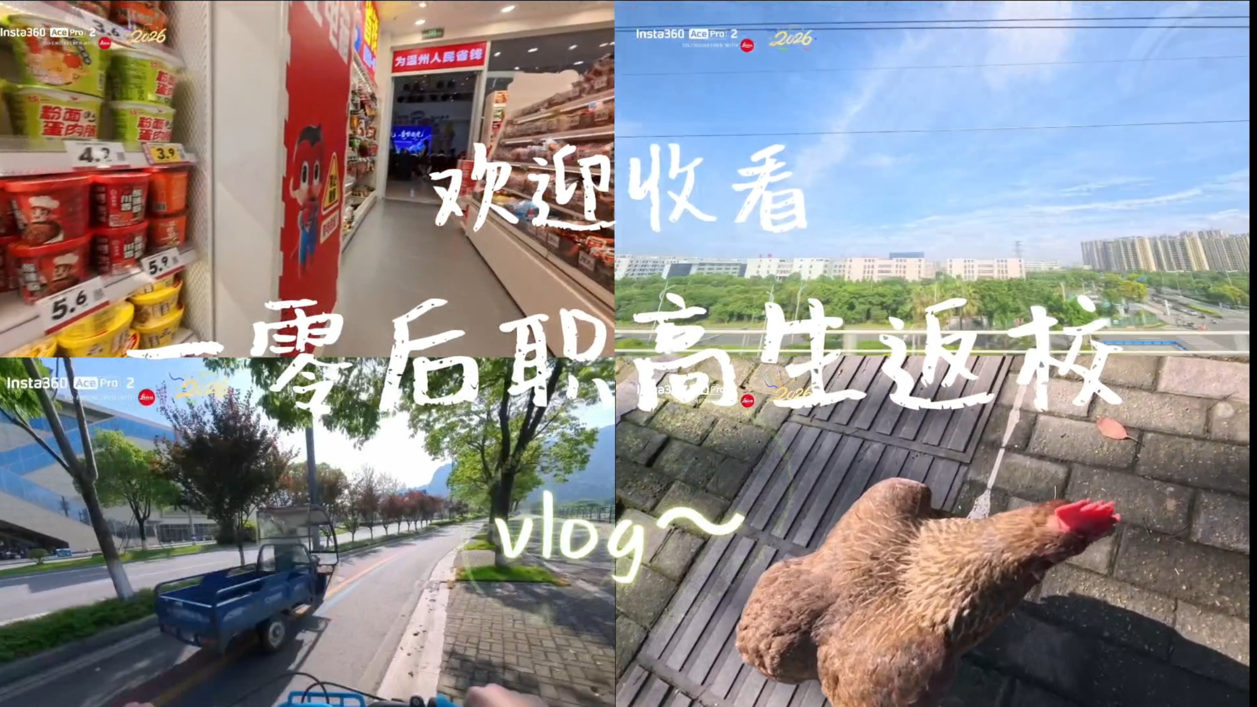 欢迎收看10后职高生返校vlog