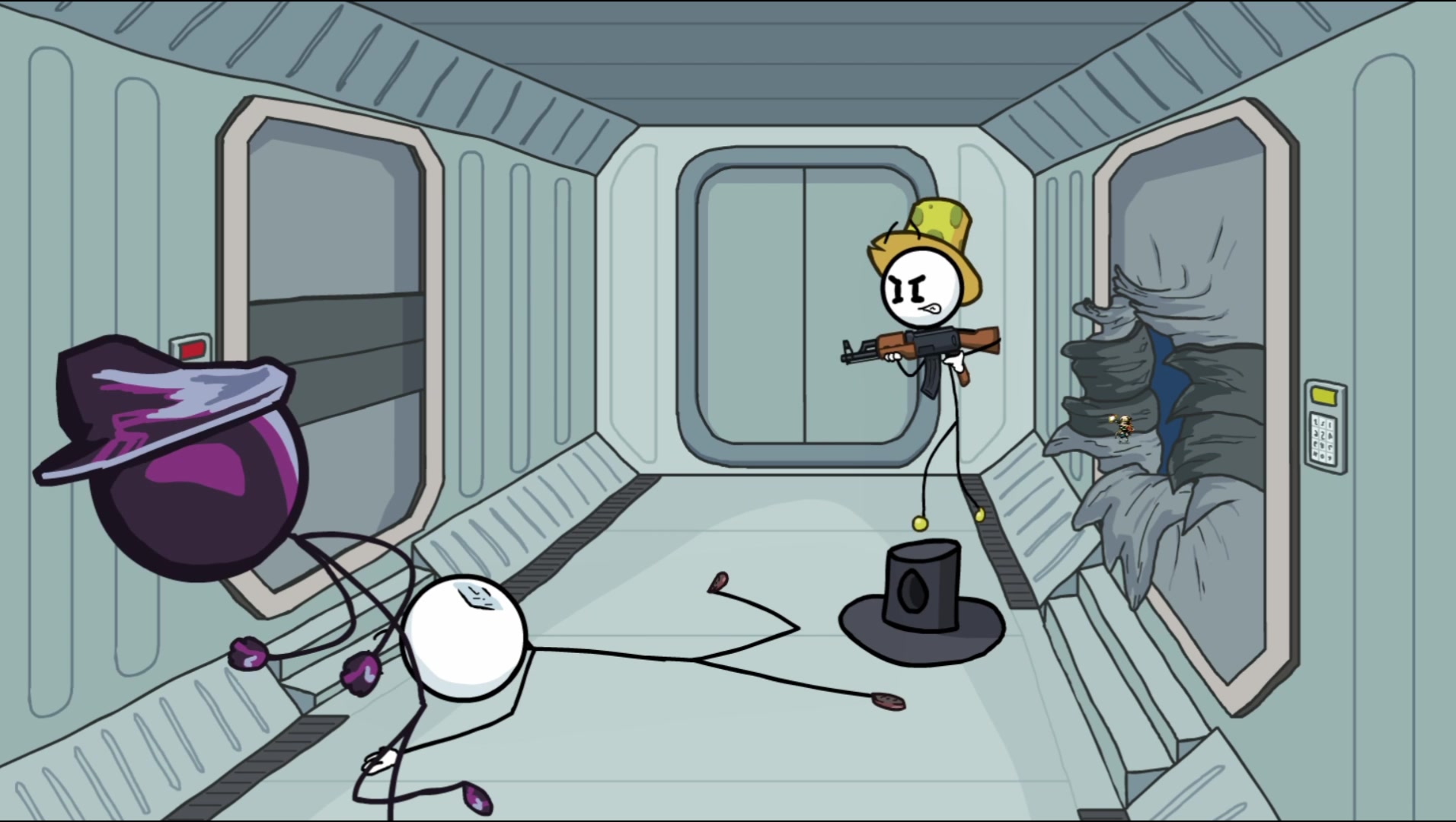 没人欣赏亨利的舞蹈 火柴人亨利 六