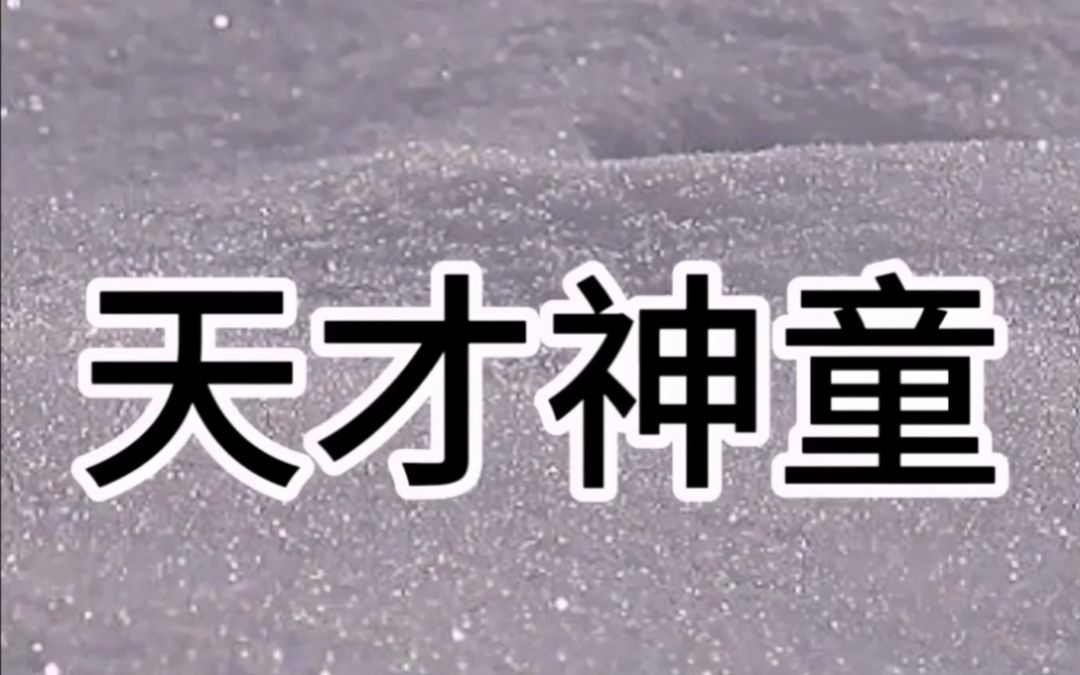 中国三个天才神童