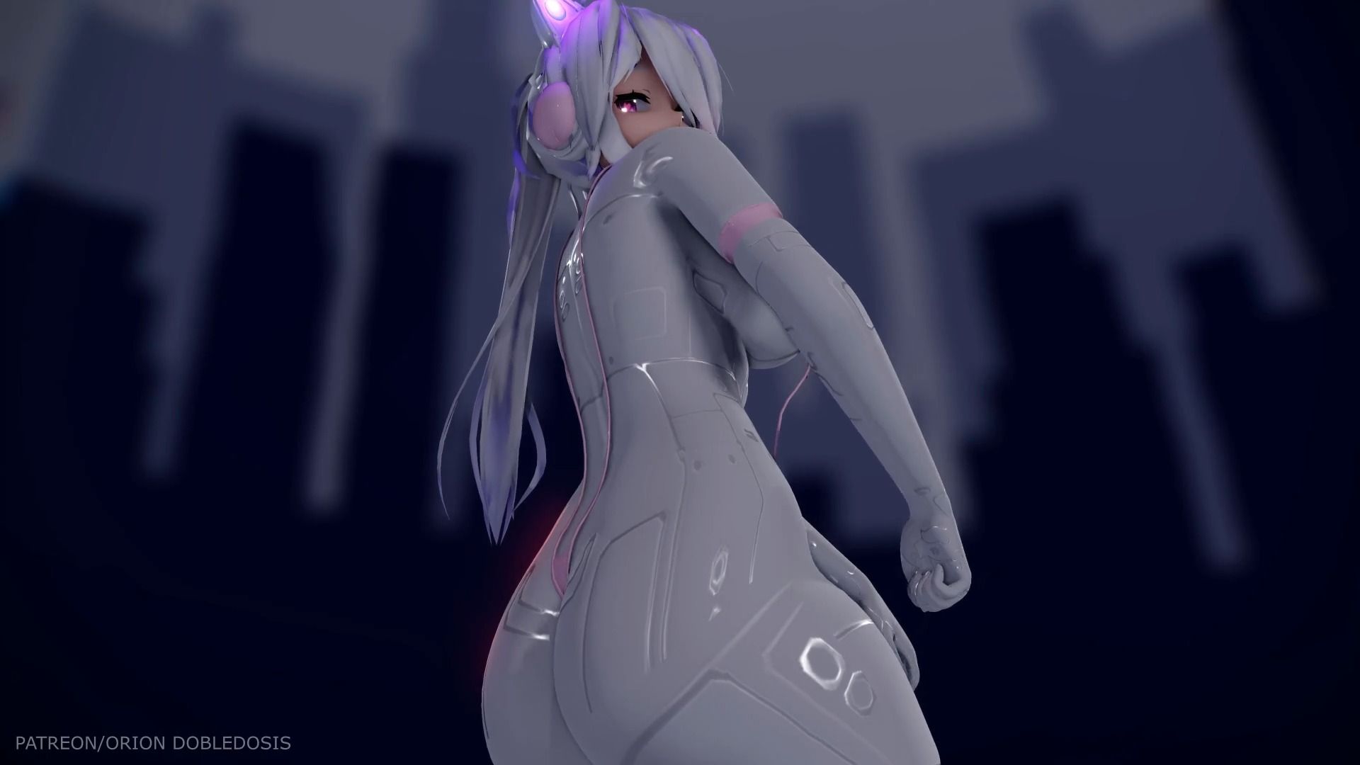 [图]【MMD】 弱音HAKU White Suit - Wiggle Wiggle