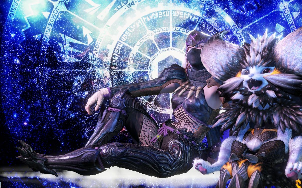 【mhwi】冰原毕业作业 雪花沉睡 黑龙双刀历战王冰咒 1406 怪物猎人