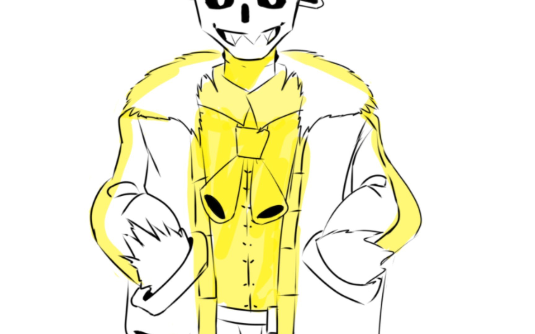 『moderntale/摩登传说 绘画』vs sans. guarding the last dawn