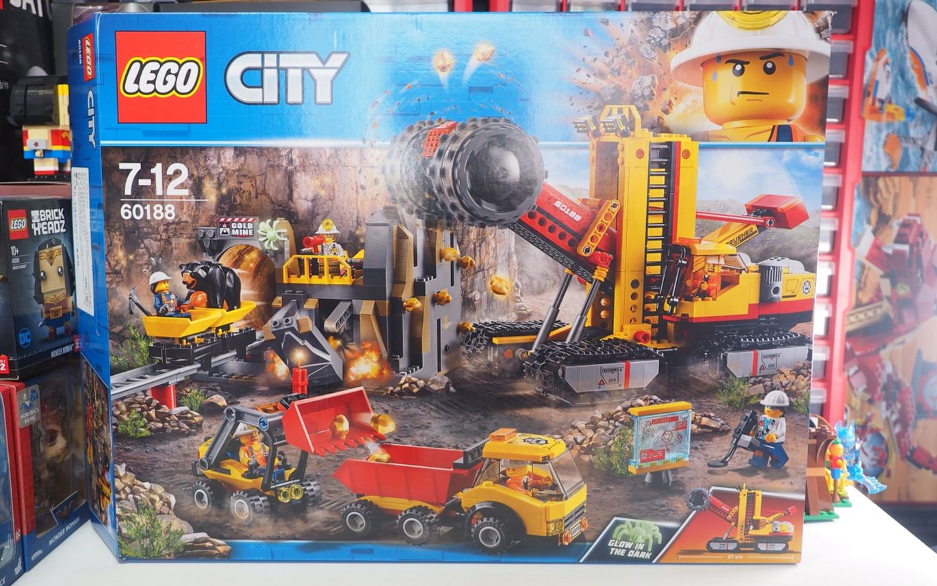 花1000元买一套乐高你觉得值吗乐高城市组60188采矿专家基地评测