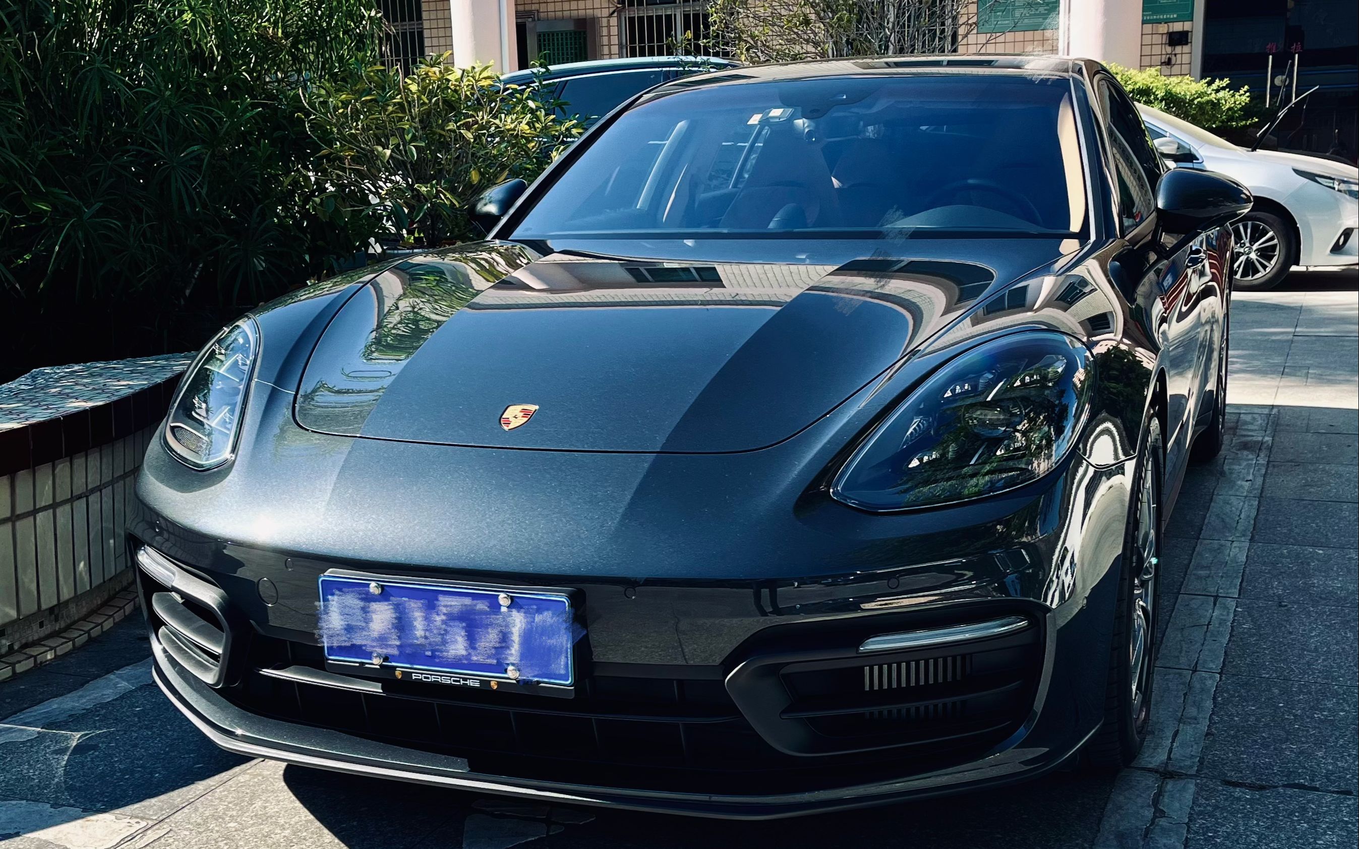 保时捷panamera帕拉梅拉,国六原厂排气声浪.