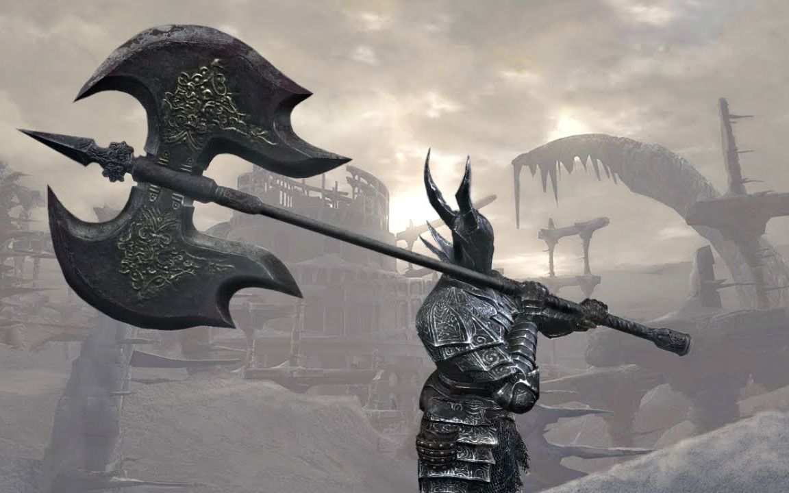 【黑暗之魂3】pvp-黑骑士大斧