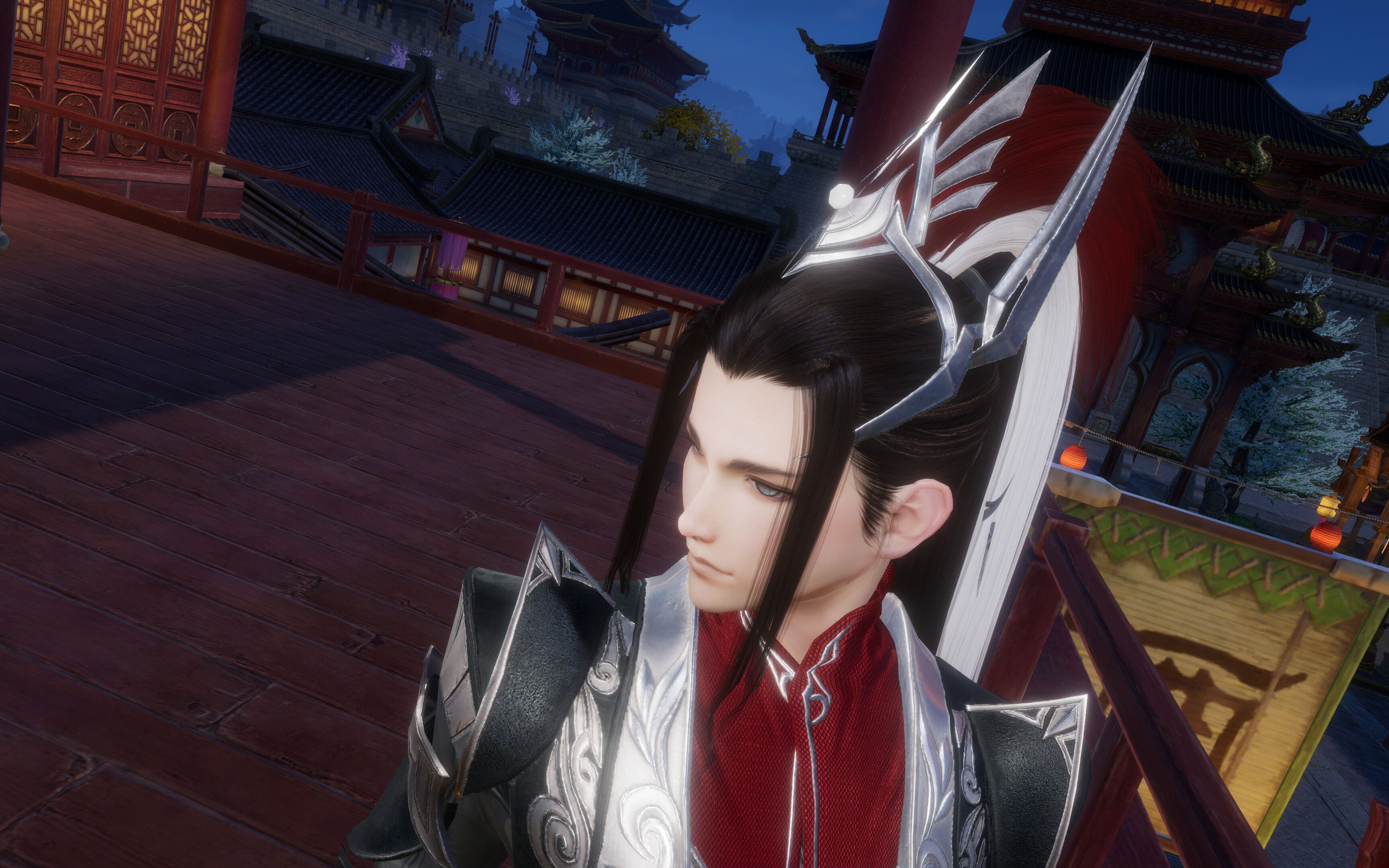 剑网3军爷 冰雪曼舞的小白狼