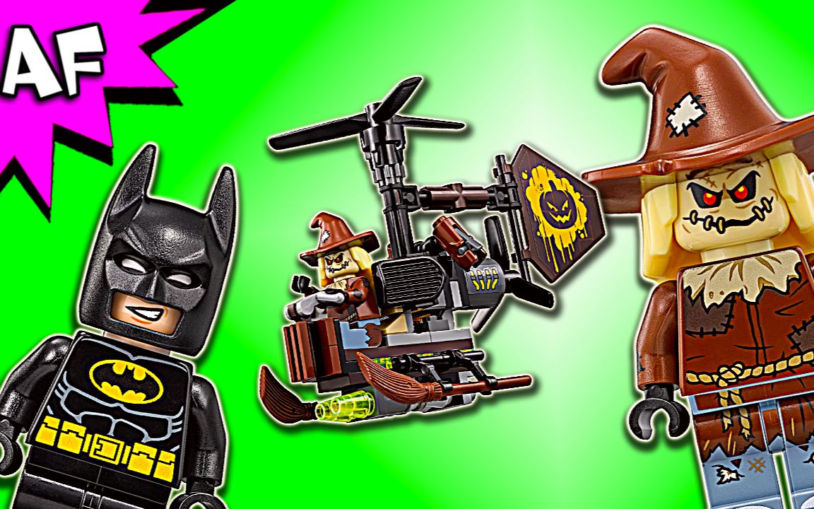 artifex乐高70913蝙蝠侠大电影稻草人恐惧之正面对决