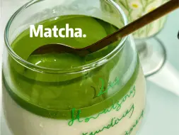 Descargar video: 免烤箱❗️用牛奶就能做！0糖油🍃抹茶茉莉奶冻