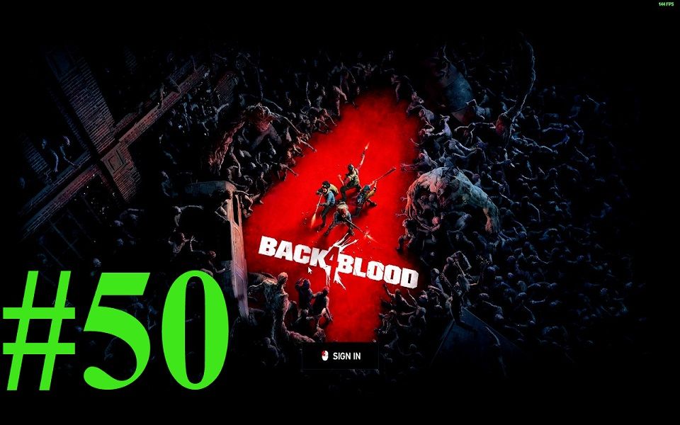 [图]喋血复仇 Back 4 Blood 恐怖隧道 Tunnels of Terror DLC 开荒 第五十期 Veteran难度 单人Solo