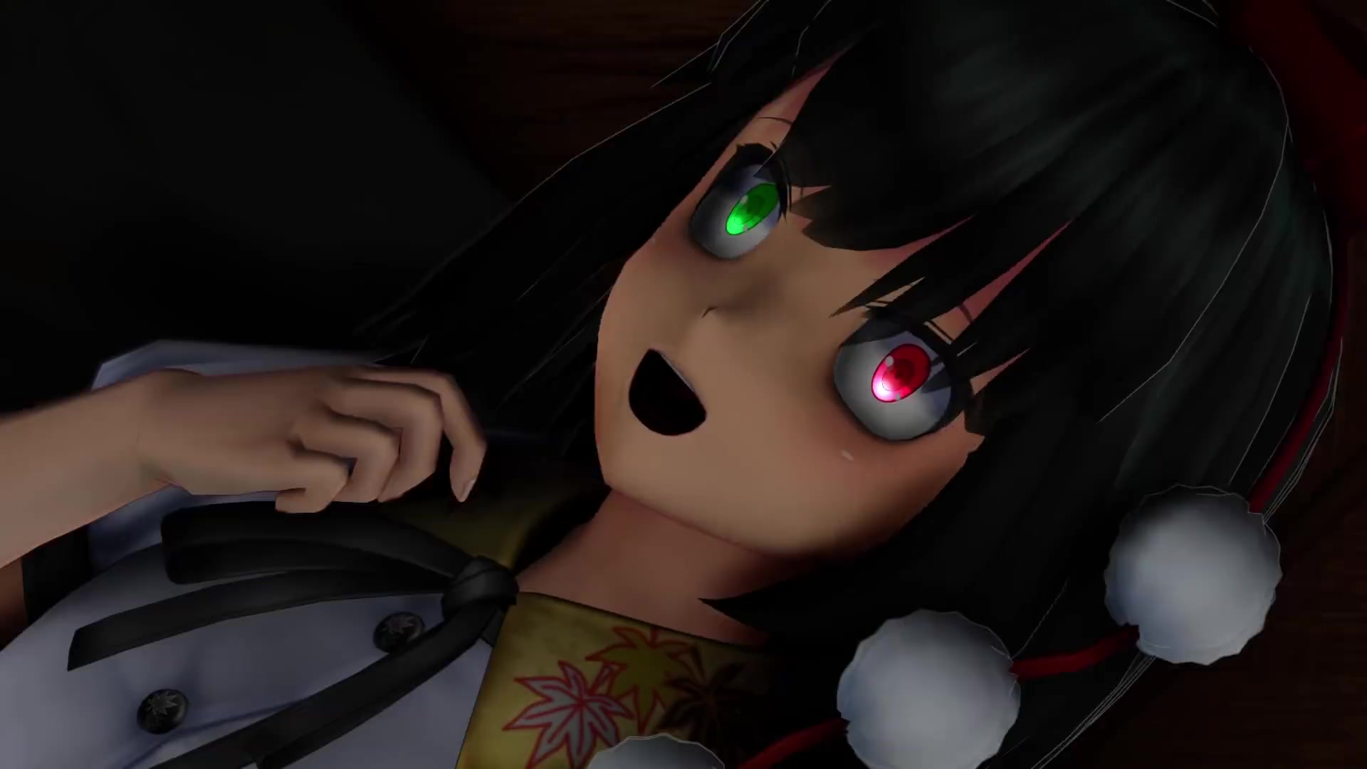 【东方mmd】狂气的风神少女『clear』【高能】