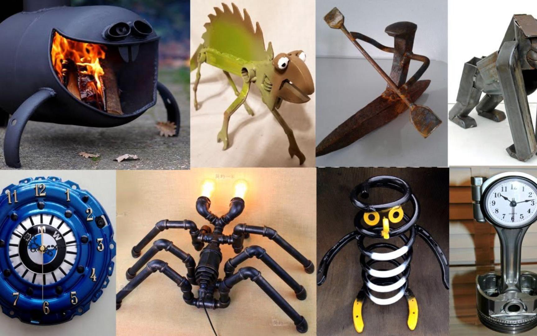 100个金属废旧品的小创意