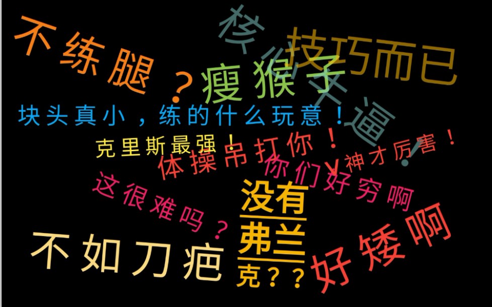 喷子请进!键盘侠朴实无华且枯燥的快乐!