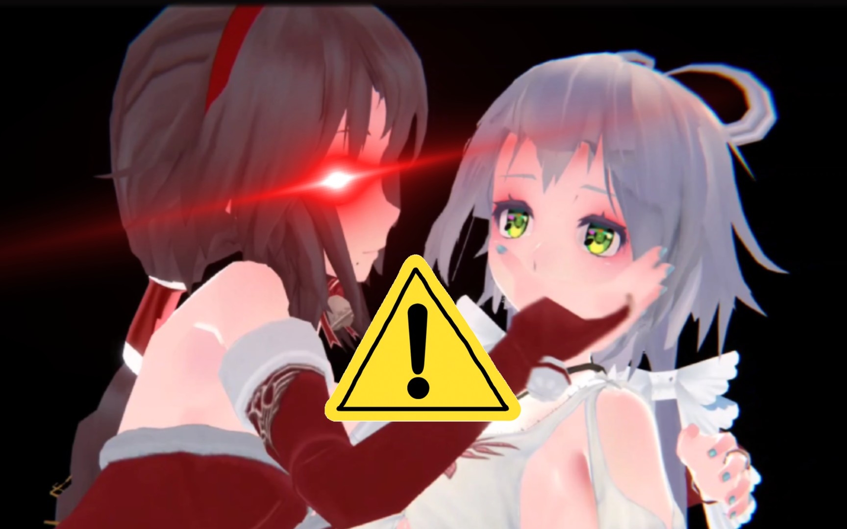 乐正绫&洛天依【mmd】_哔哩哔哩_bilibili