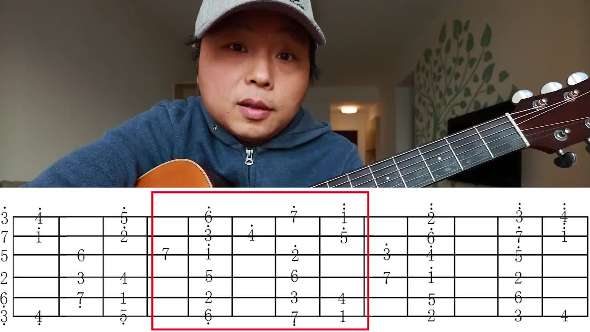 我经常在这个把位弹solo吉他6型音阶指法教学错过可惜吉他吉-等等