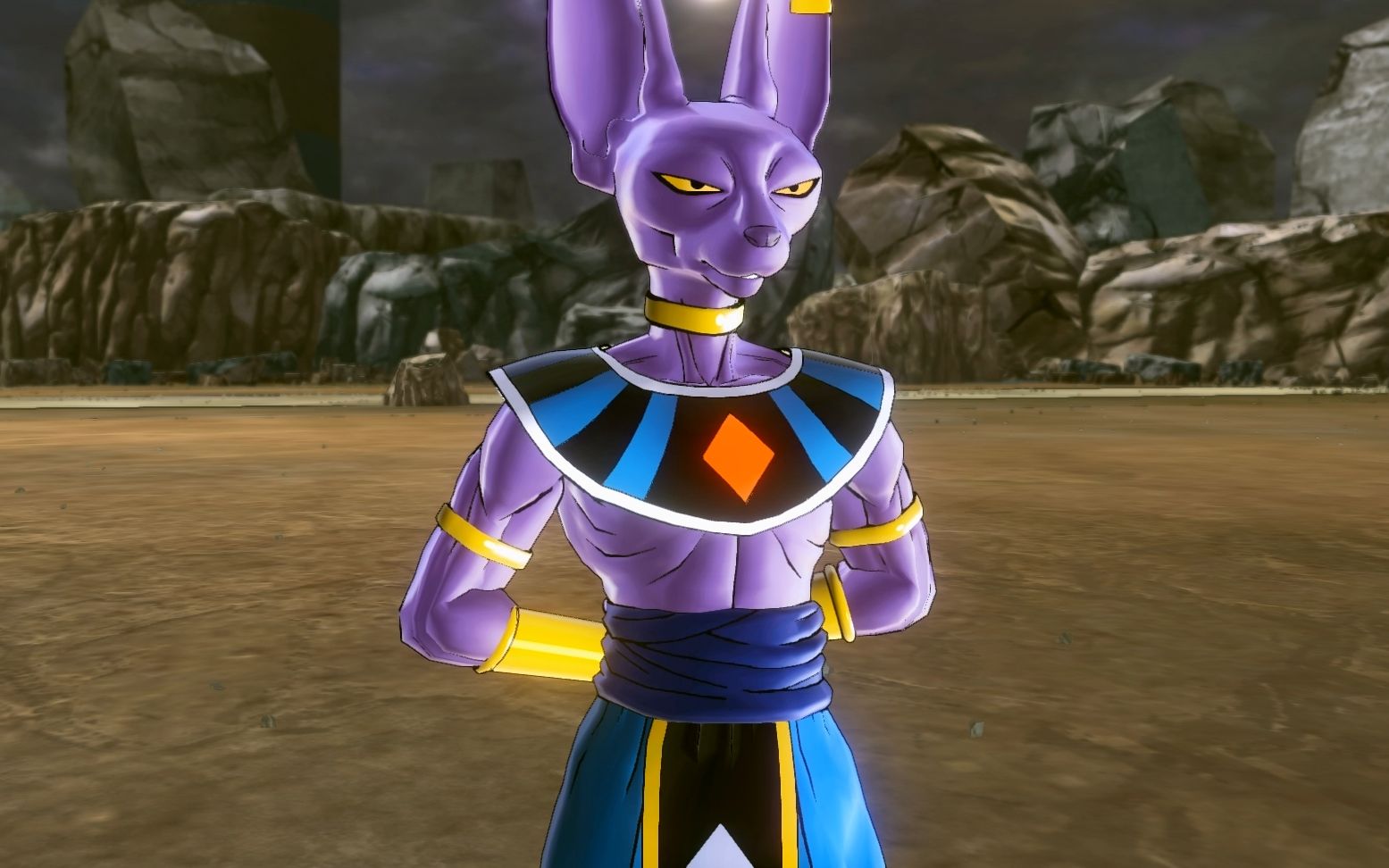 龙珠超宇宙2暴力mod 比鲁斯(第7宇宙破坏神)vs象帕(第6宇宙破坏神)