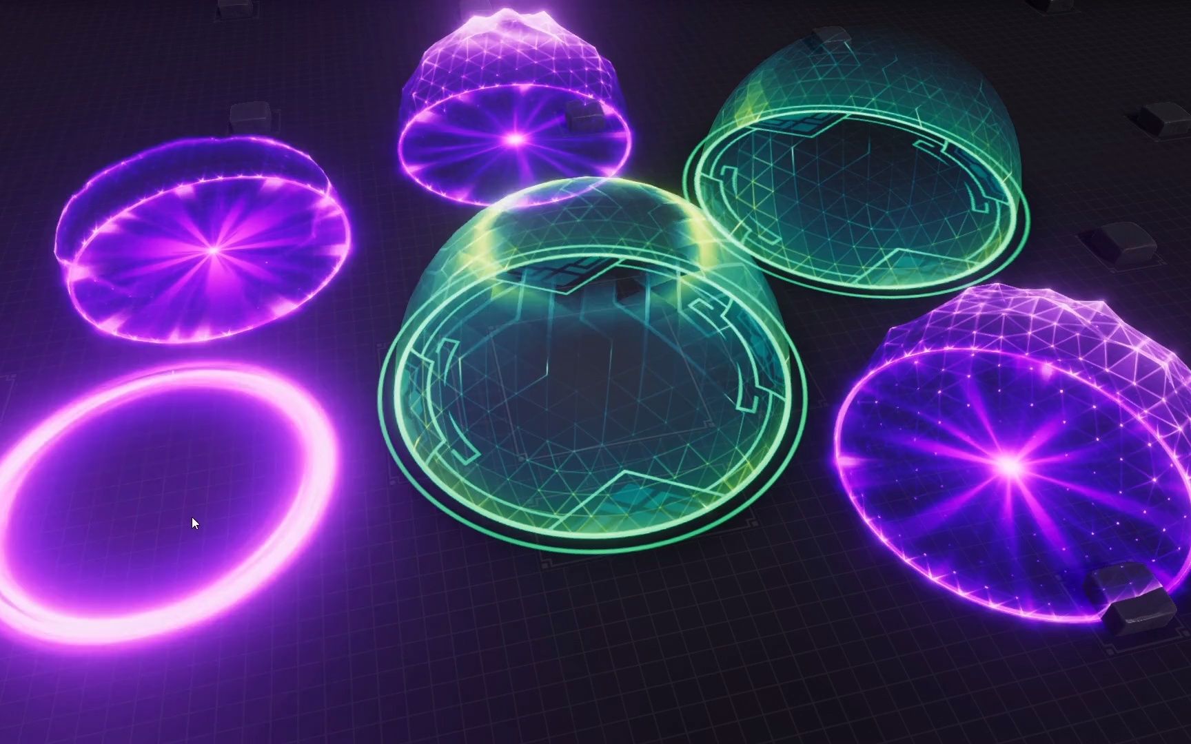 unity – 魔法粒子特效包 top down effects