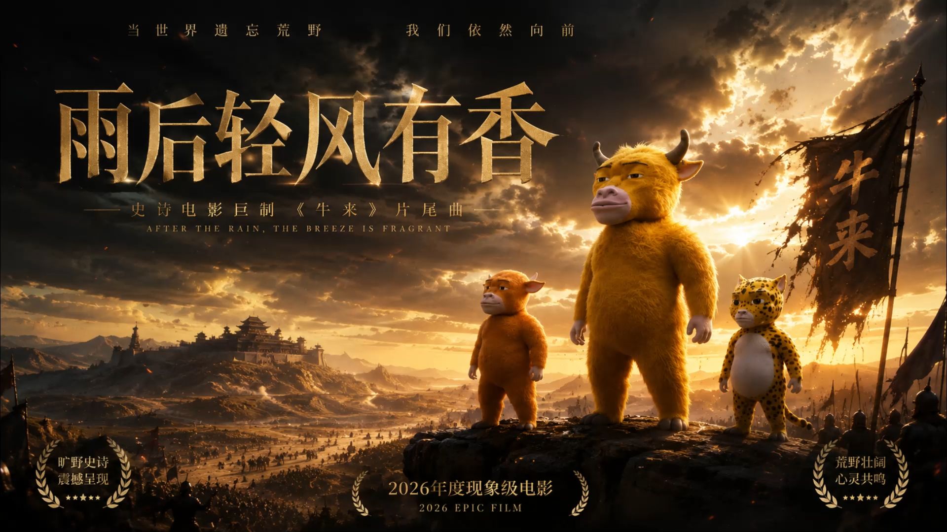 如果《牛来》是一部预算充足的史诗院线大片，片尾曲《雨后轻风有香》会是什么样？