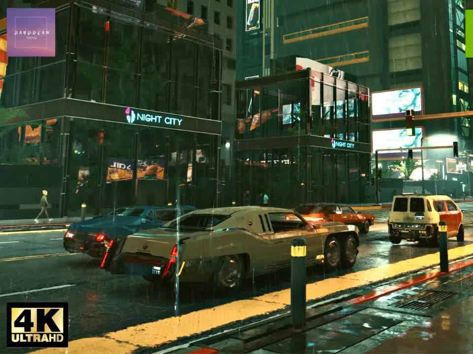 4k60帧:赛博朋克2077:日本城夜行