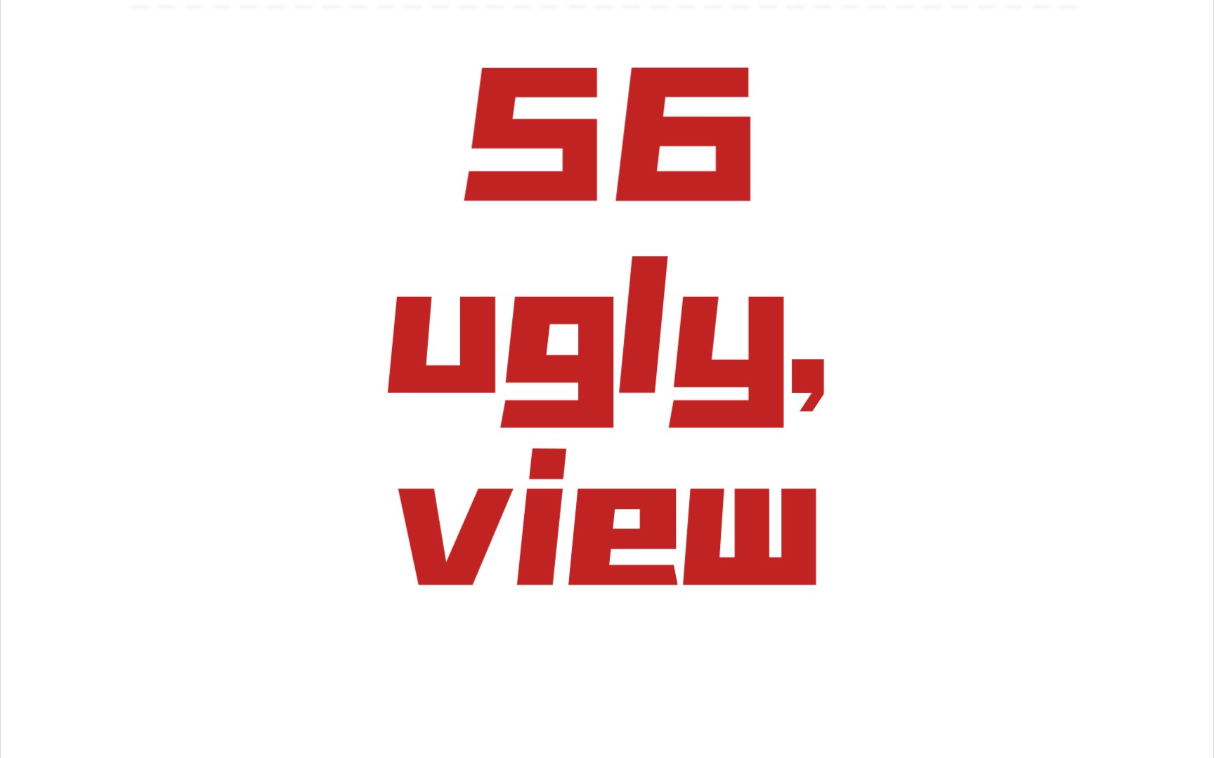 初中英语单词朗读56(ugly,view)哔哩哔哩bilibili